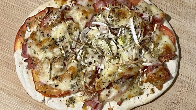 Pita-Pizza del Airfryer
