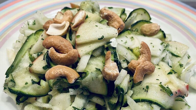 Ensalada de hinojo y manzana