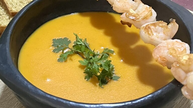 Crema de lentejas rojas